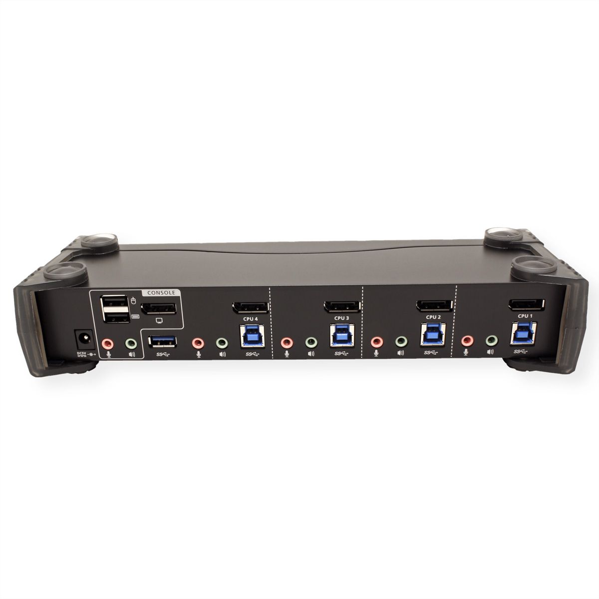 Switch KVM Aten 4 Porte USB 3.0 - Commutatore 4K DisplayPort Per PC E Periferiche | CS1924