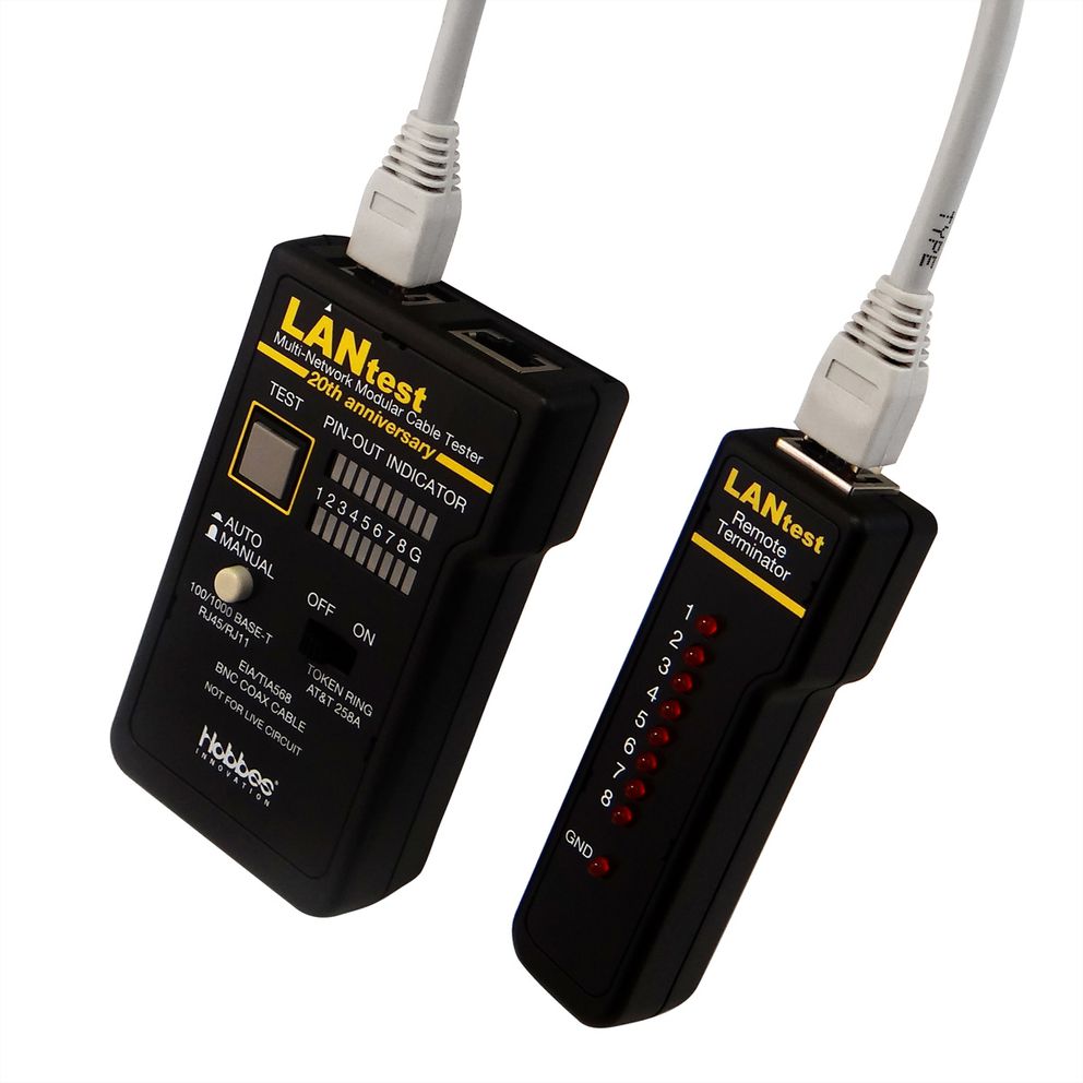 HOBBES LANtest RJ45 Basic Testeur de câble réseau France