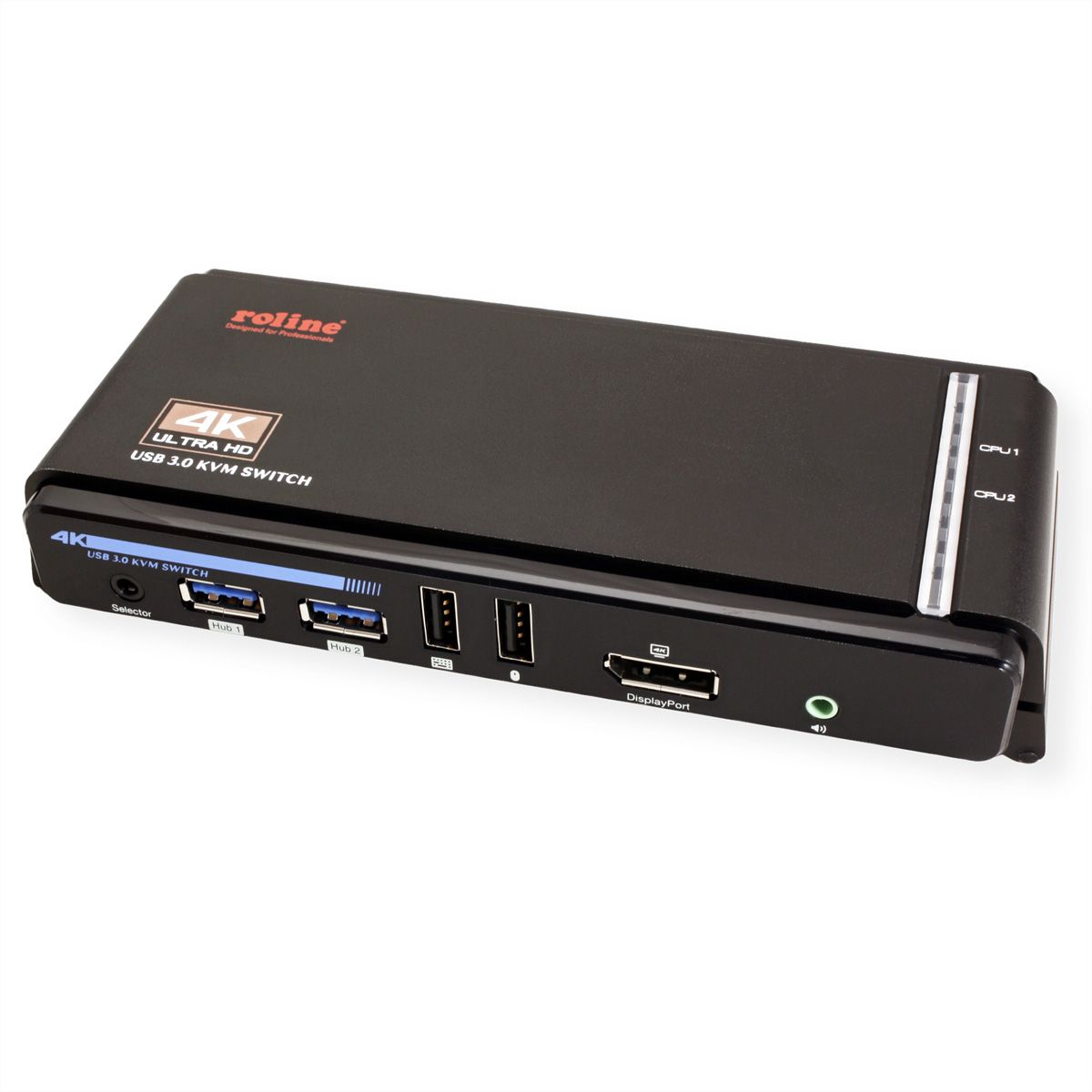 ROLINE Switch KVM DisplayPort, 1 Utilisateur 2PCs France