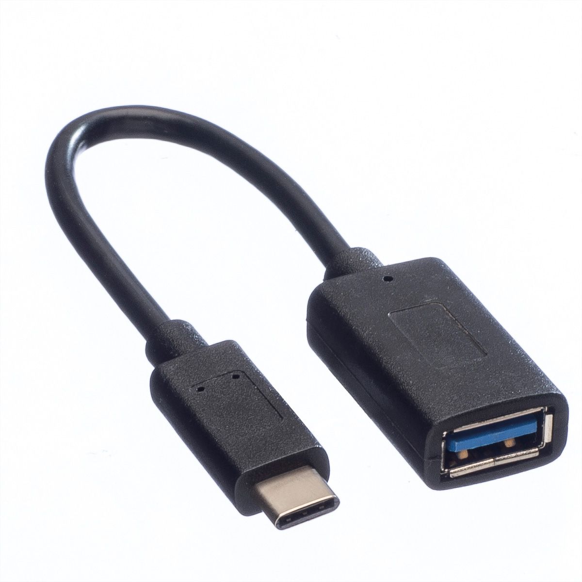 VALUE Câble USB 3.2 Gen 1, USB 3.2 Gen 2 Type C - A, M/F, OTG, noir, 0