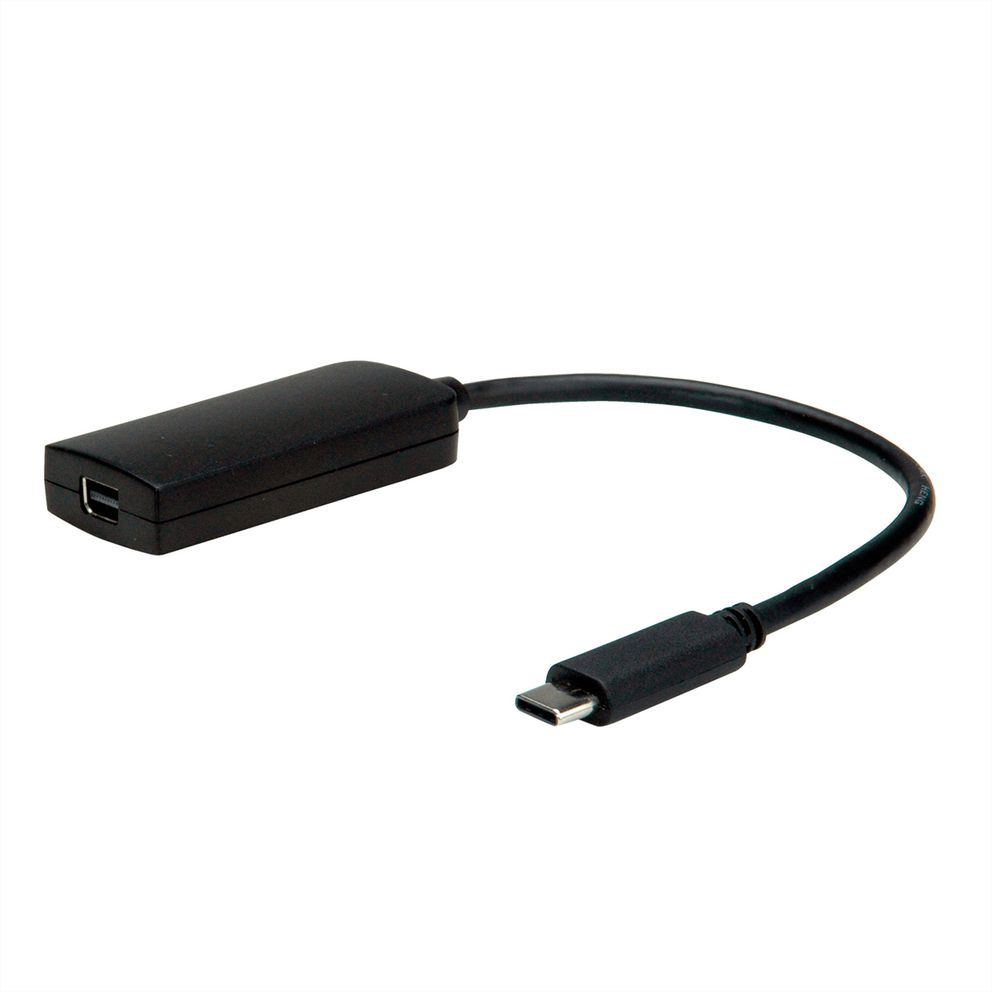 VALUE Adaptateur USB 3.2 Gen 2 type C Mini DisplayPort, v1.2, noir