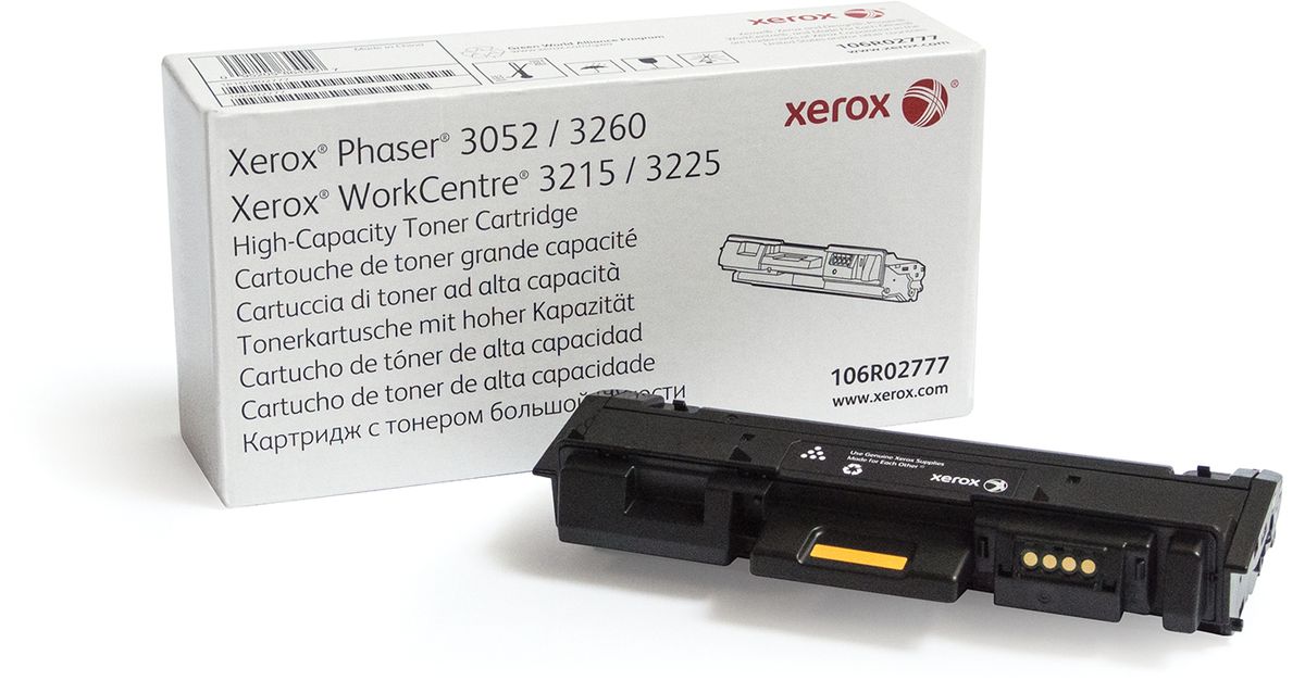 Xerox Cartouche de toner Noir Phaser 3260 / WorkCentre ...