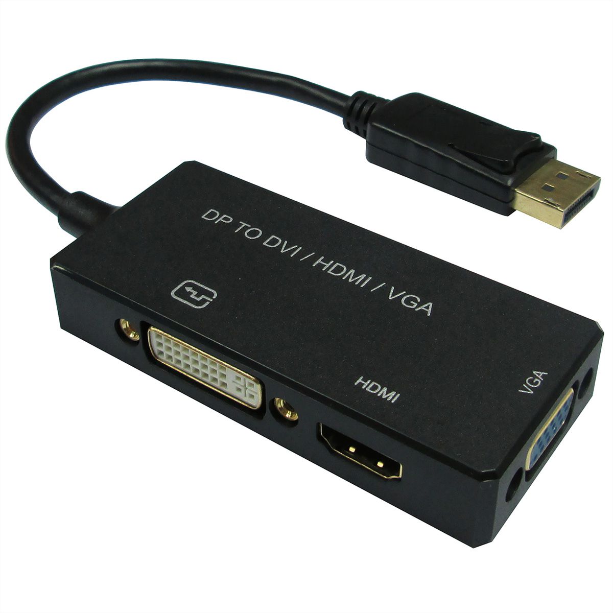 VALUE Adaptateur DisplayPort VGA / DVI / HDMI, v1.2 France