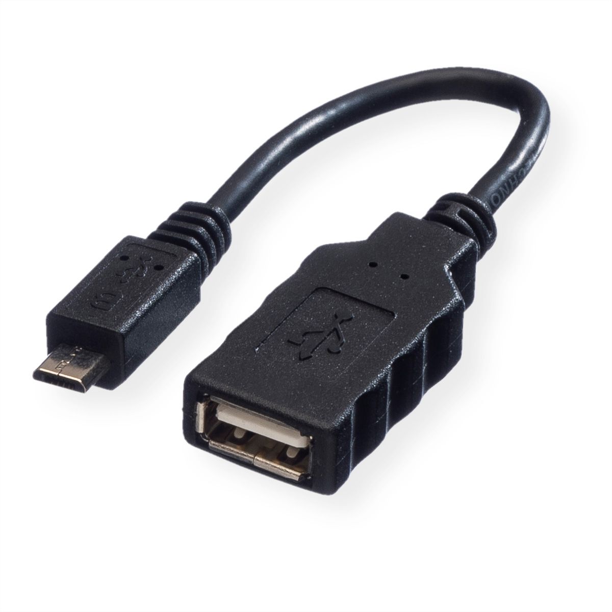 ROLINE C ble USB  2 0 USB  A femelle Micro  USB  B m le 