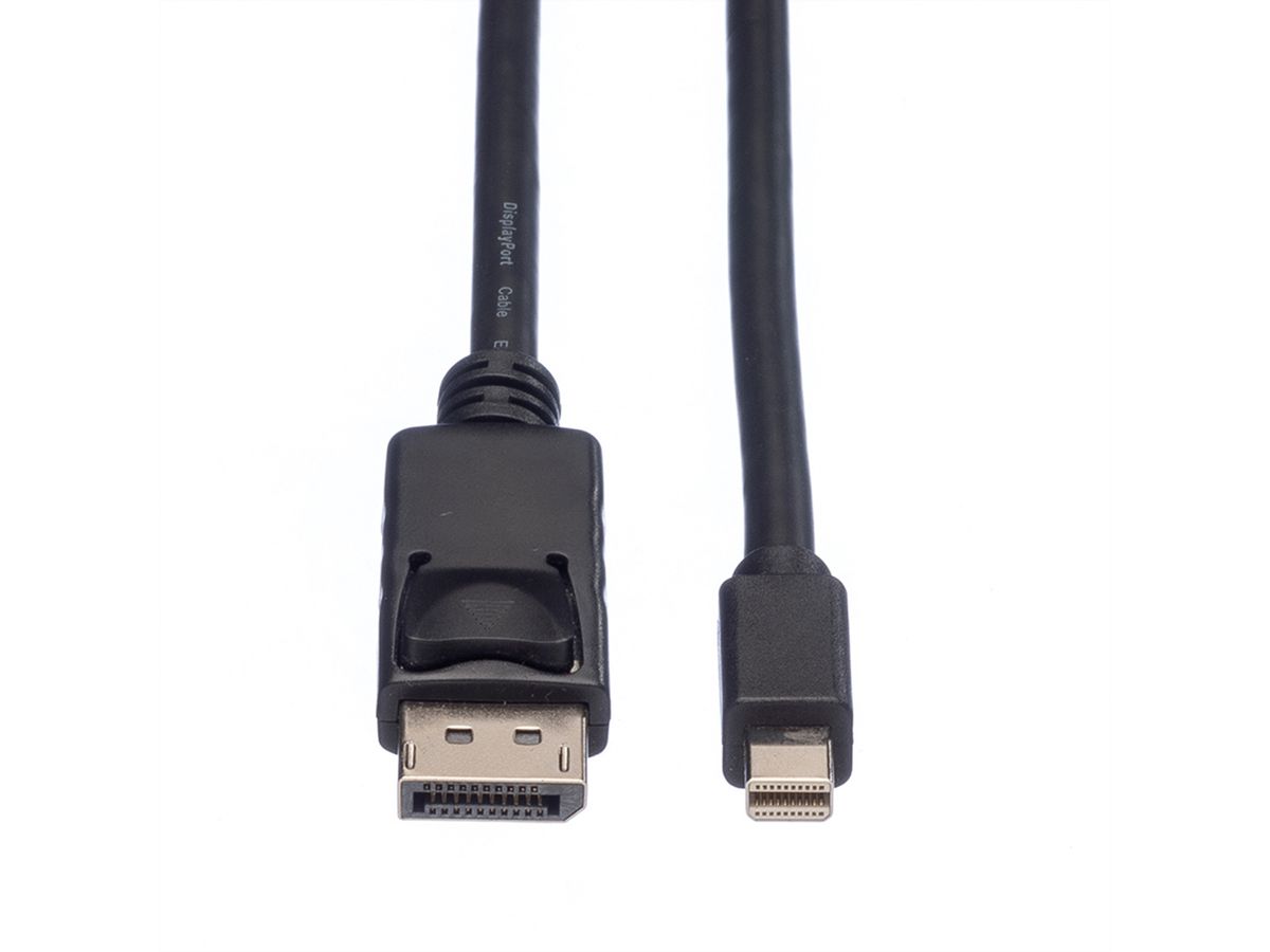 ROLINE Câble DisplayPort DP M - Mini DP M, noir, 3 m