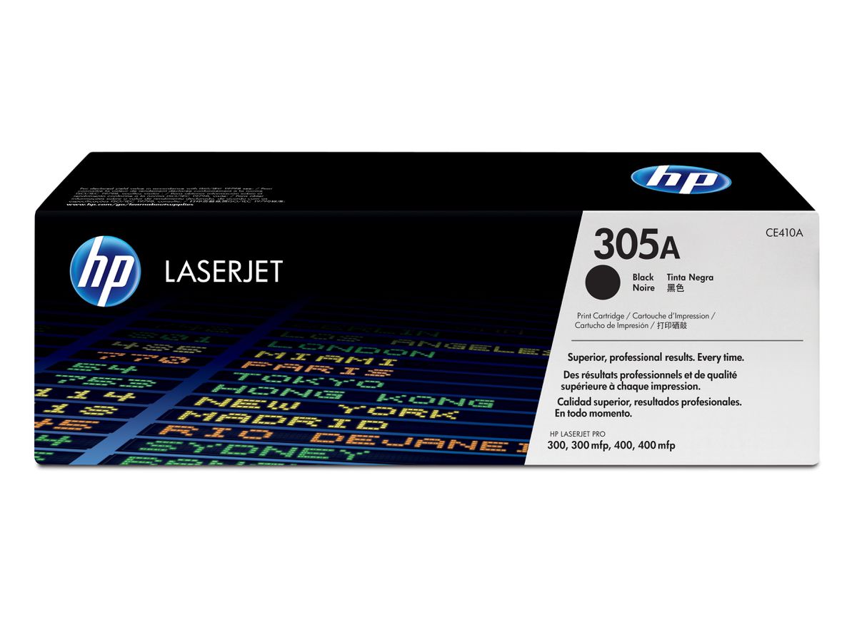 HP 305A toner LaserJet noir authentique