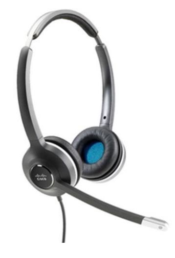 Cisco 532 casque Arceau Noir, Gris