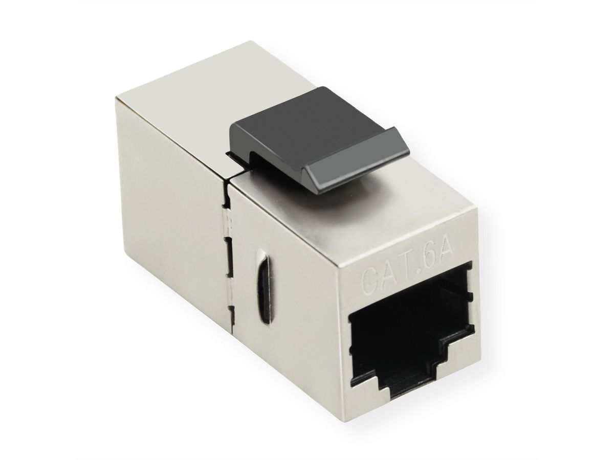 VALUE Coupleur Keystone RJ-45 blindé, Cat.6A (Classe EA)