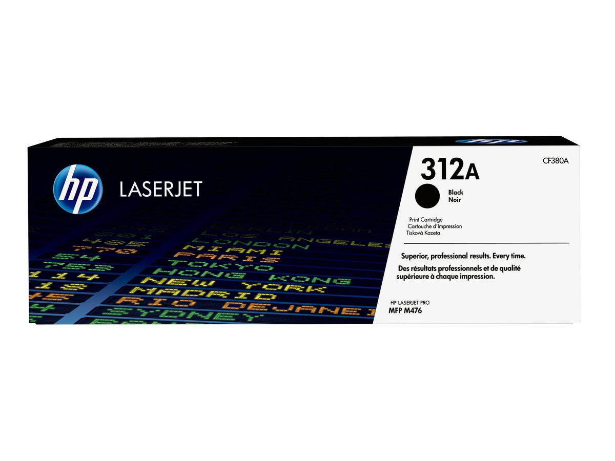 HP Cartouche 312A toner Noir LaserJet
