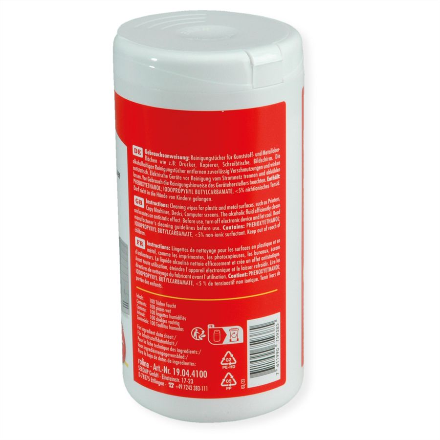 ROLINE Lingettes de nettoyage universel