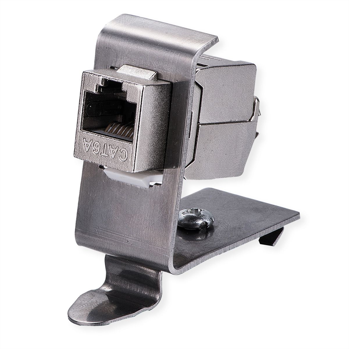 ROLINE Adaptateur pour rail DIN, vide, pour 1 Keystone