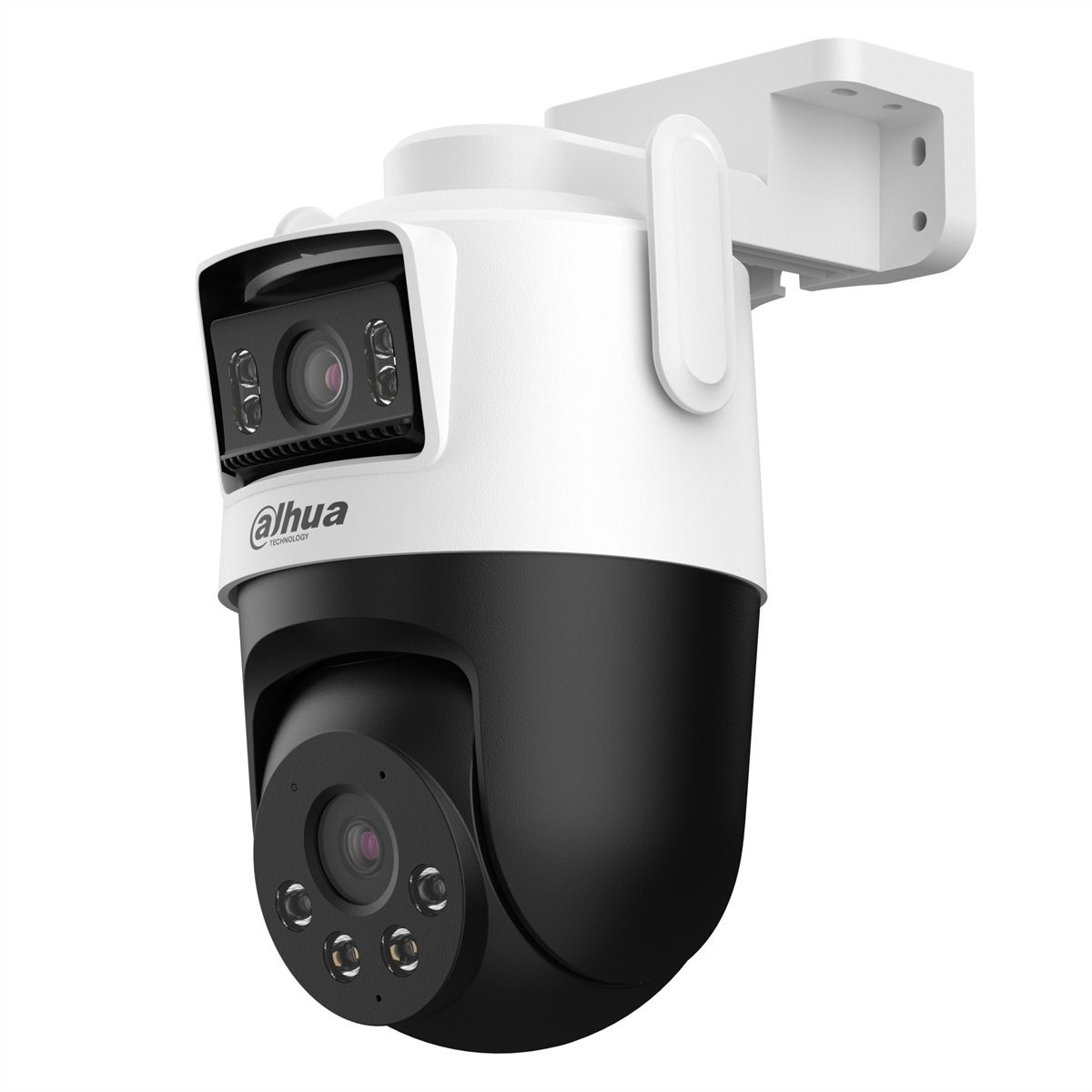 DAHUA DH-IPC-P3DP-3F-PV-0280B/0600B-EUR Caméra PT 3+3 MP, 95° & 53°, IR-LED 30m, WiFi