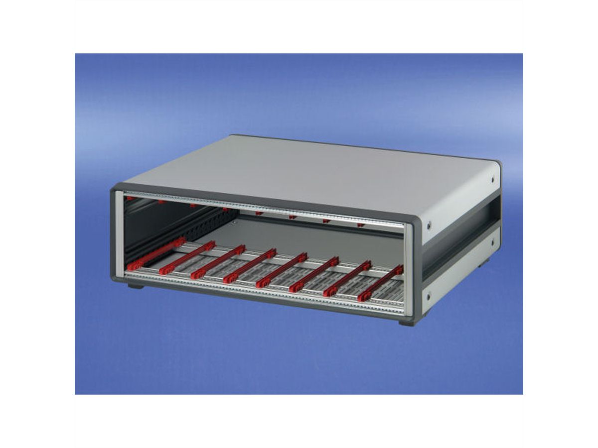 SCHROFF CompacPRO Coffret de bureau non blindé, 3 U, 63 HP, 331 mm