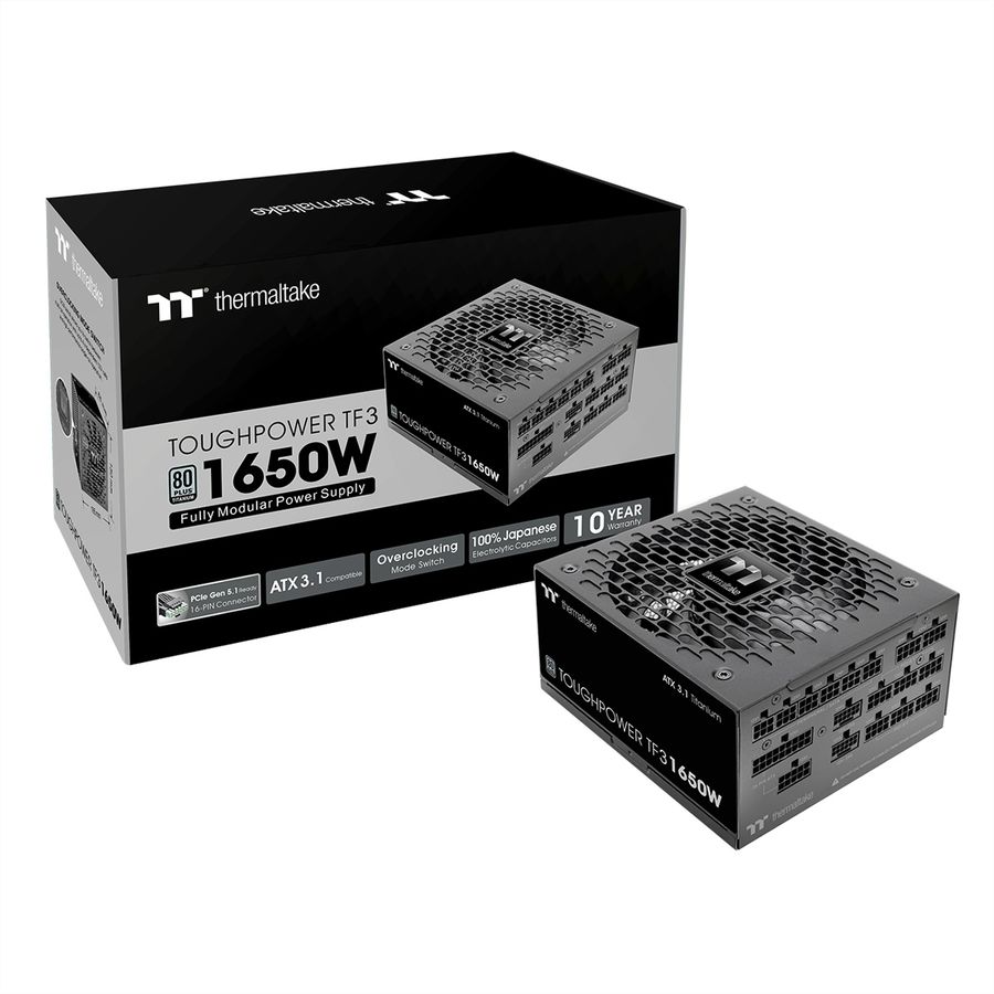 Thermaltake Toughpower TF3 1650W, Bloc d'alimentation