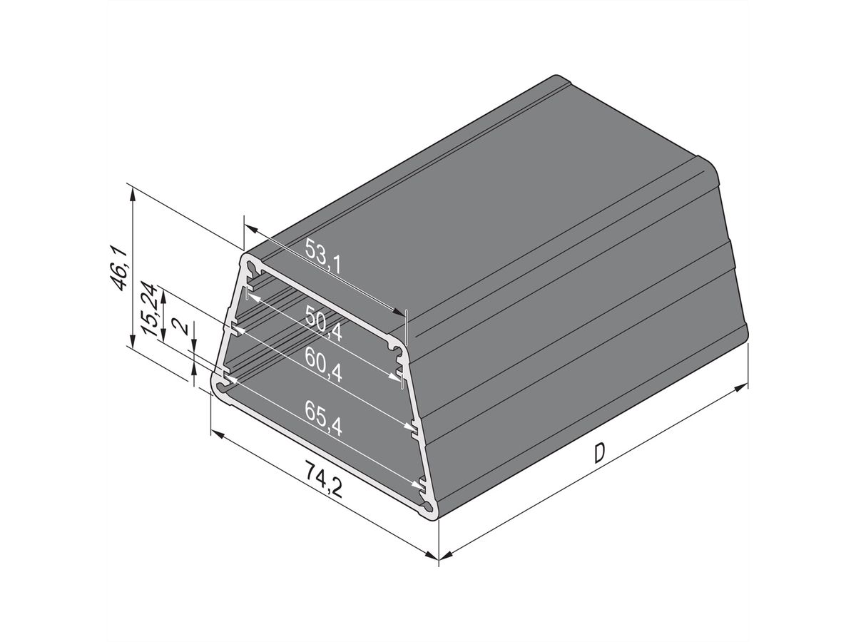 SCHROFF Minipac Mallette de forme trapézoïdale, bureau