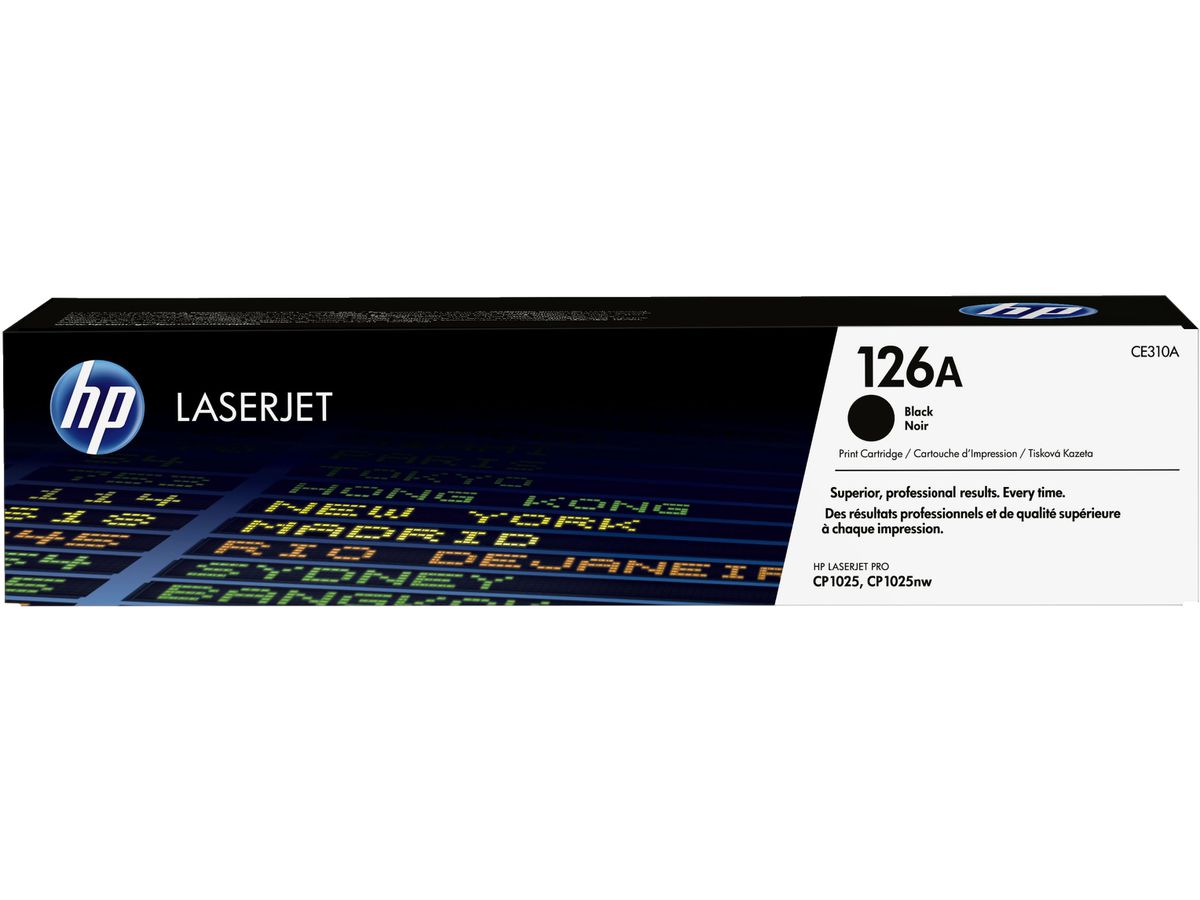 HP 126A toner LaserJet noir authentique