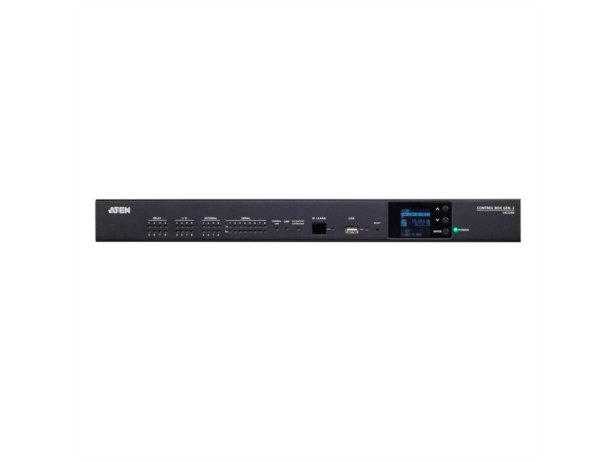 ATEN VK2200 Système de contrôle ATEN - Boîtier de contrôle gén. 2 avec double LAN