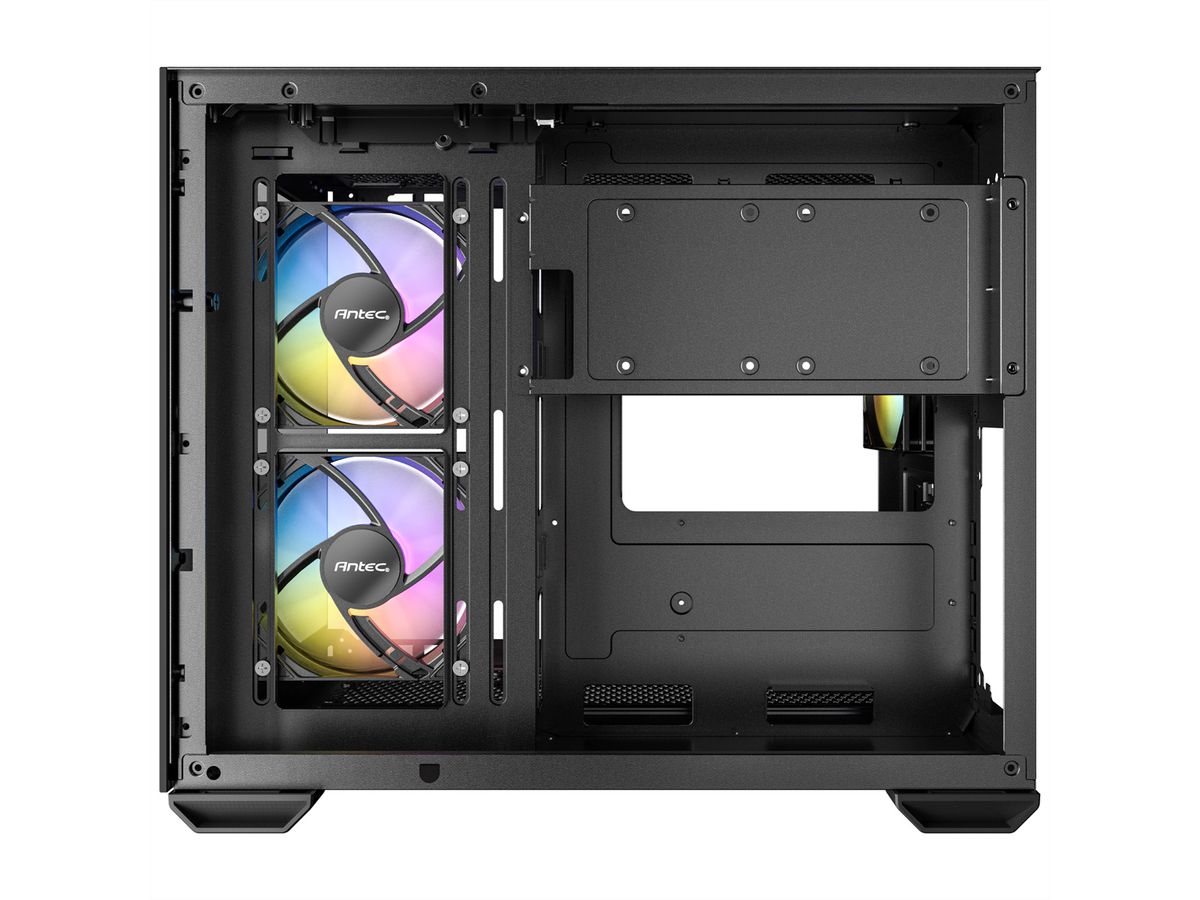 ANTEC CX600M ARGB B Boîtier PC Micro-ATX Gaming PC, noir