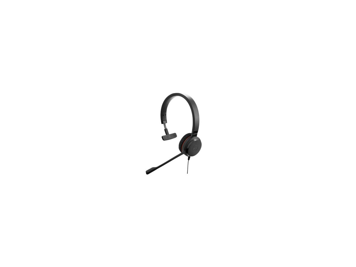 Jabra Evolve 30 II Monophonique Bandeau Noir Casque audio