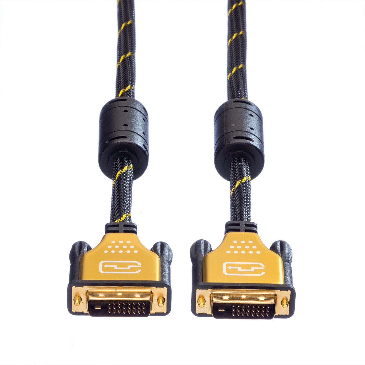 ROLINE GOLD Câble pour écran DVI, M-M, (24+1) dual link, 5 m