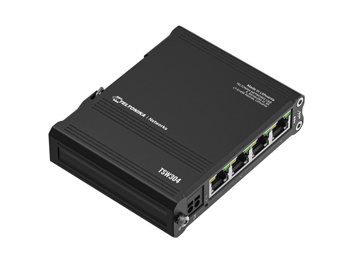 TELTONIKA TSW304 Gigabit Switch Rail DIN