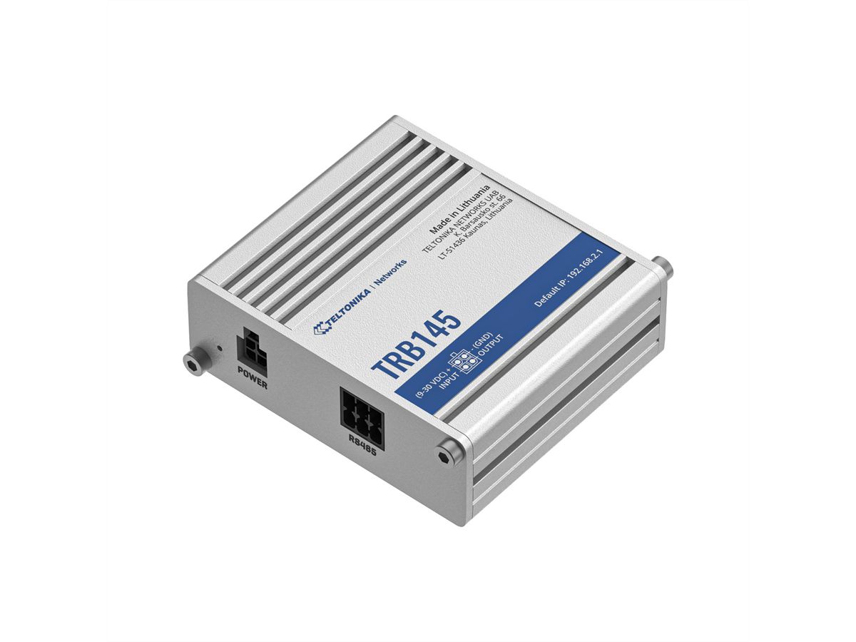 TELTONIKA TRB145 LTE/4G/3G/2G RS485 Passerelle industrielle