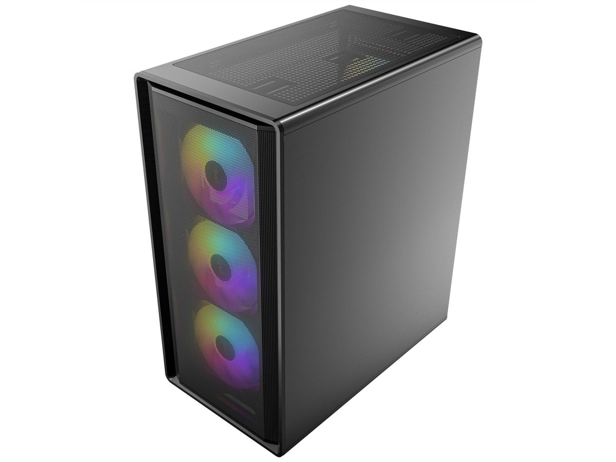 ANTEC Performance P6 Neo ARGB Boîtier PC ATX Midi Tower, noir