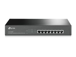 TP-Link TL-SG1008MP commutateur réseau Non-géré Gigabit Ethernet (10/100/1000) Connexion Ethernet, supportant l'alimentation via ce port (PoE) Noir