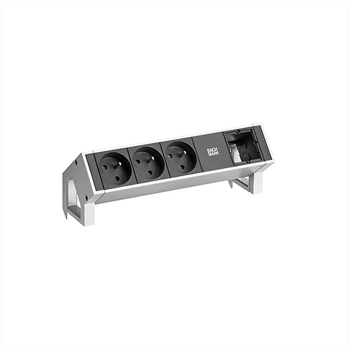 BACHMANN DESK2 3xUTE 1xCM 0,2m GST18 INOX