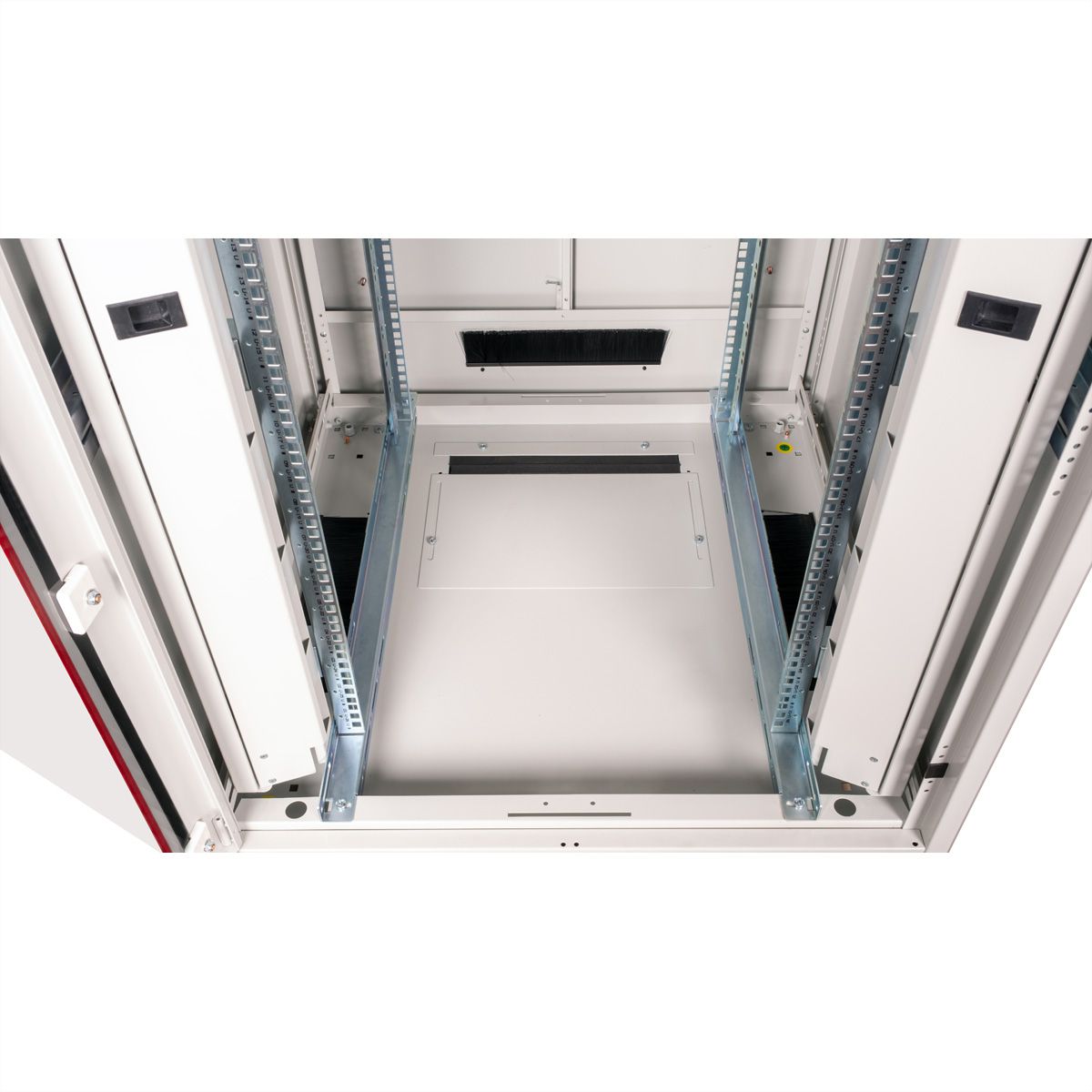 ROLINE 19" Baie réseau Pro 26U, 800x800 LxP Porte verre gris