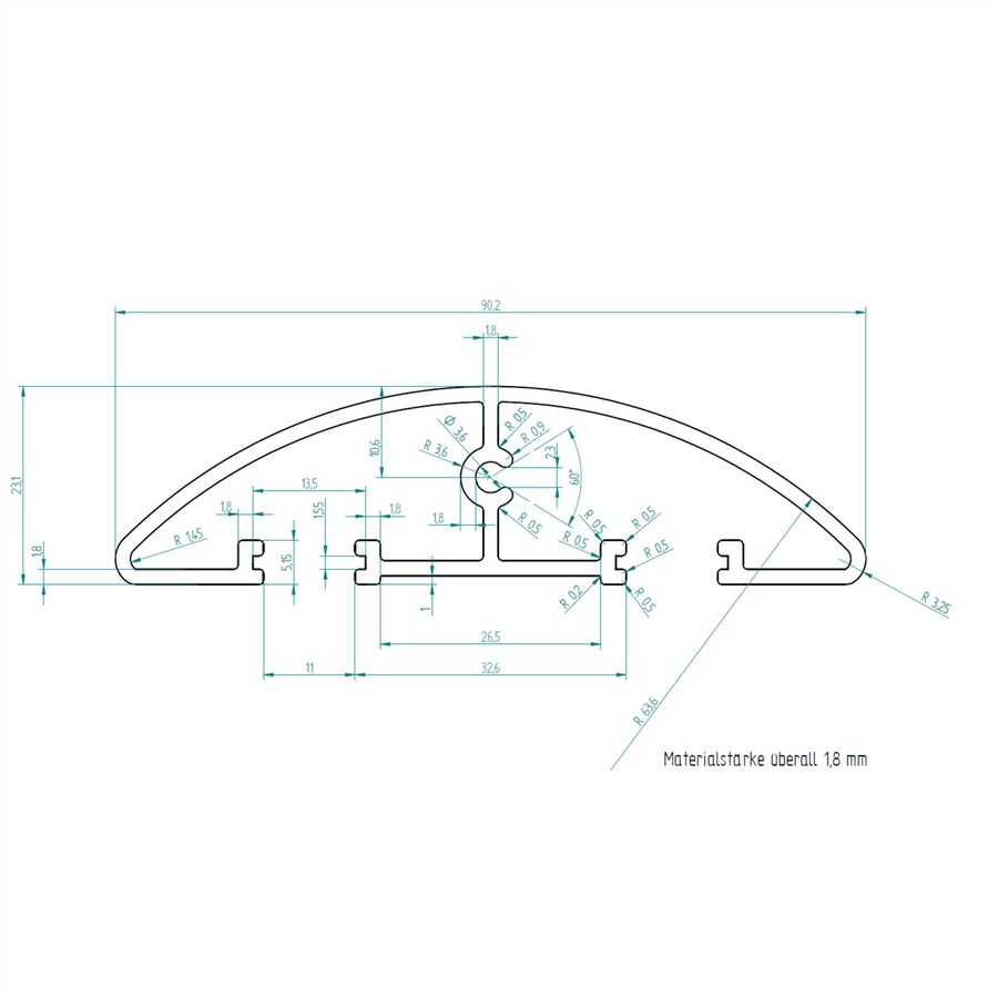 BACHMANN Easy-Bridge pour sols lisses