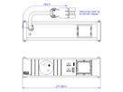 BACHMANN CONI 1xUTE 1xUSB A/C 22W 1xCM 0,2m GST18