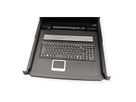 ATEN CL1308N Commutateur KVM VGA LCD à un seul rail PS/2-USB 8 ports, FR-Layout