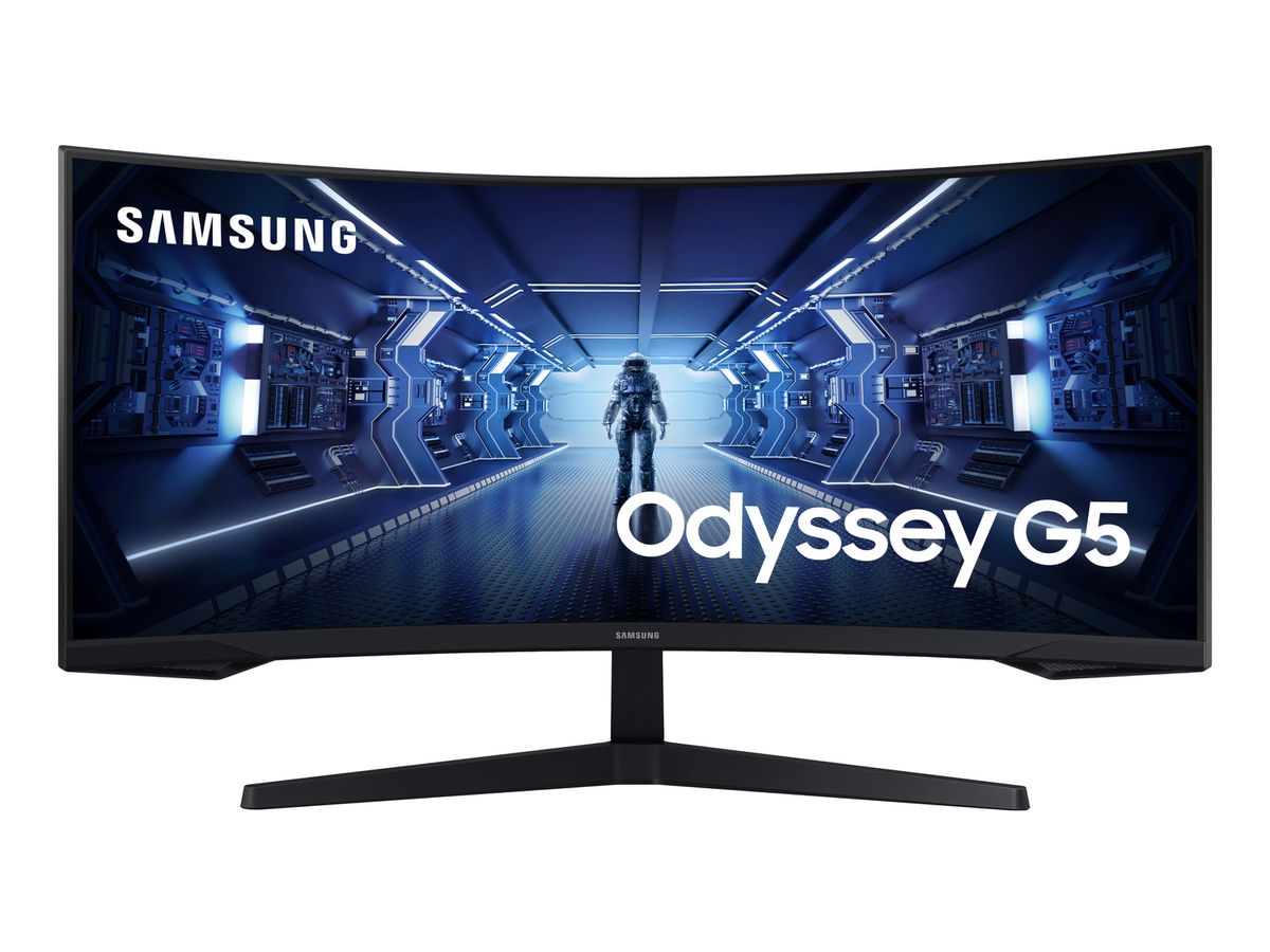 Samsung G55T écran plat de PC 86,4 cm (34") 3440 x 1440 pixels UltraWide Quad HD LED Noir