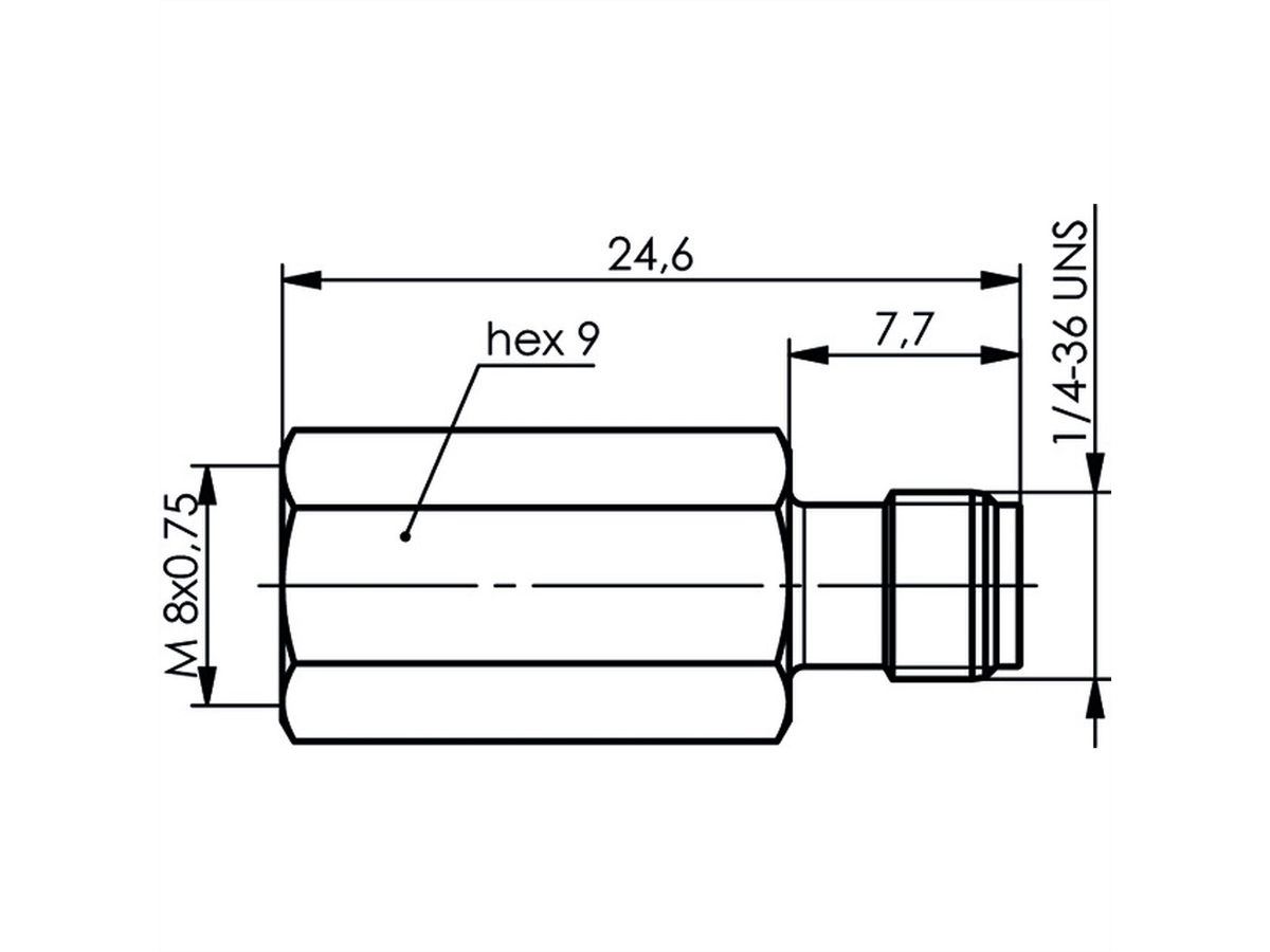 TELEGÄRTNER Adaptateur FME-mâle / SMA-femelle