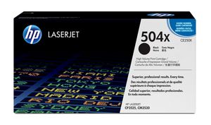 HP 504X toner LaserJet noir grande capacité authentique