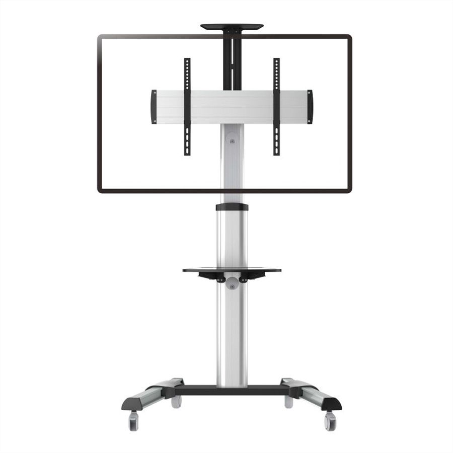ROLINE Support LCD/TV sur roues, jusqu'à 50kg, argent
