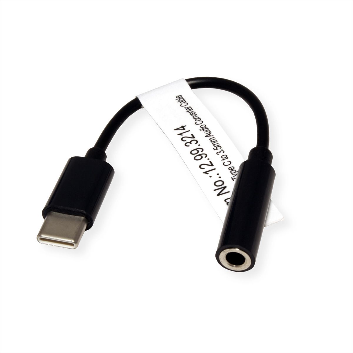 VALUE Adaptateur Type C - 3,5mm Audio, M/F, 0,13 m