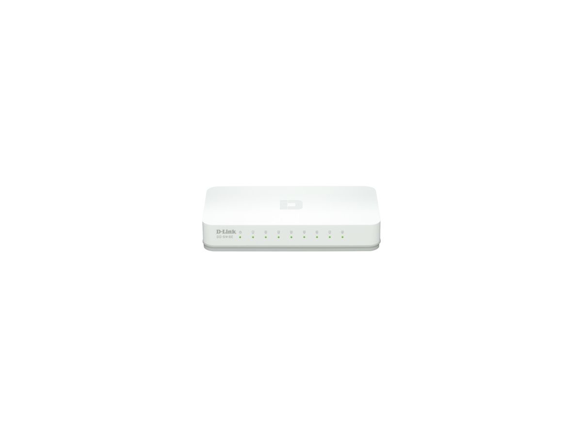 D-Link GO-SW-8E commutateur réseau Non-géré Fast Ethernet (10/100) Blanc
