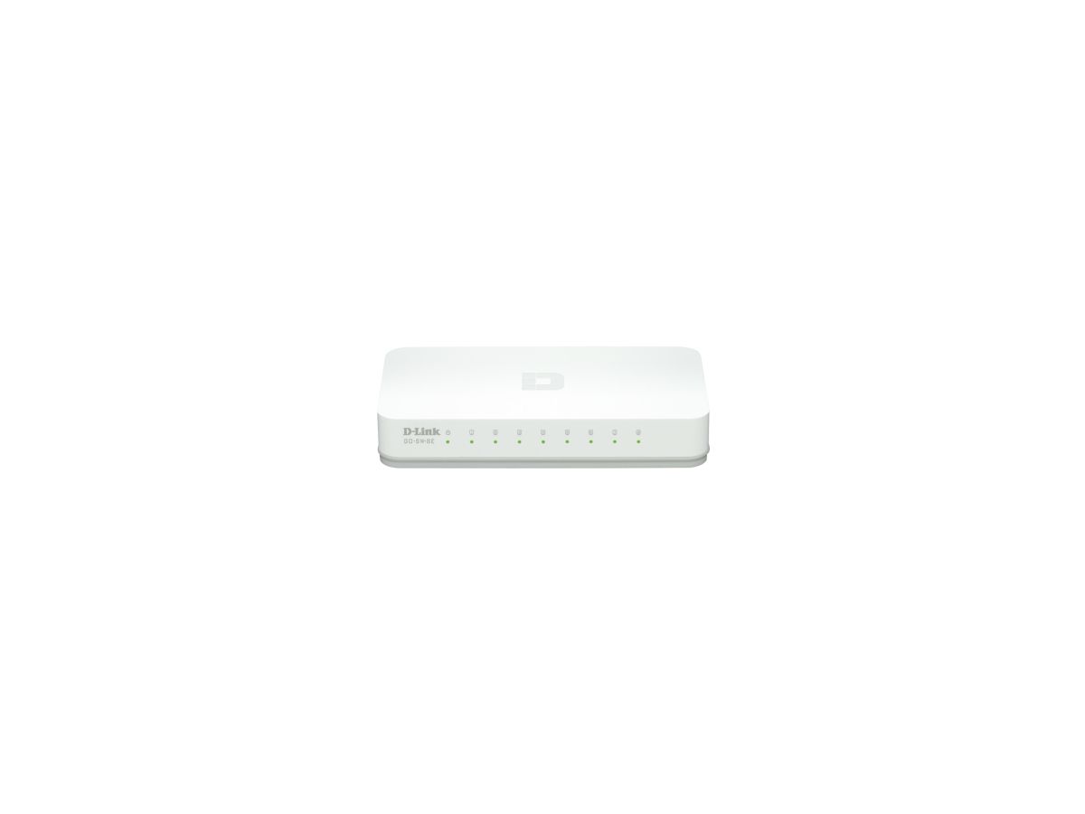 D-Link GO-SW-8E commutateur réseau Non-géré Fast Ethernet (10/100) Blanc