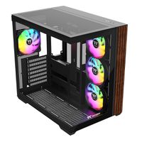 Thermaltake View 380 WS ARGB Tour Midi, noir