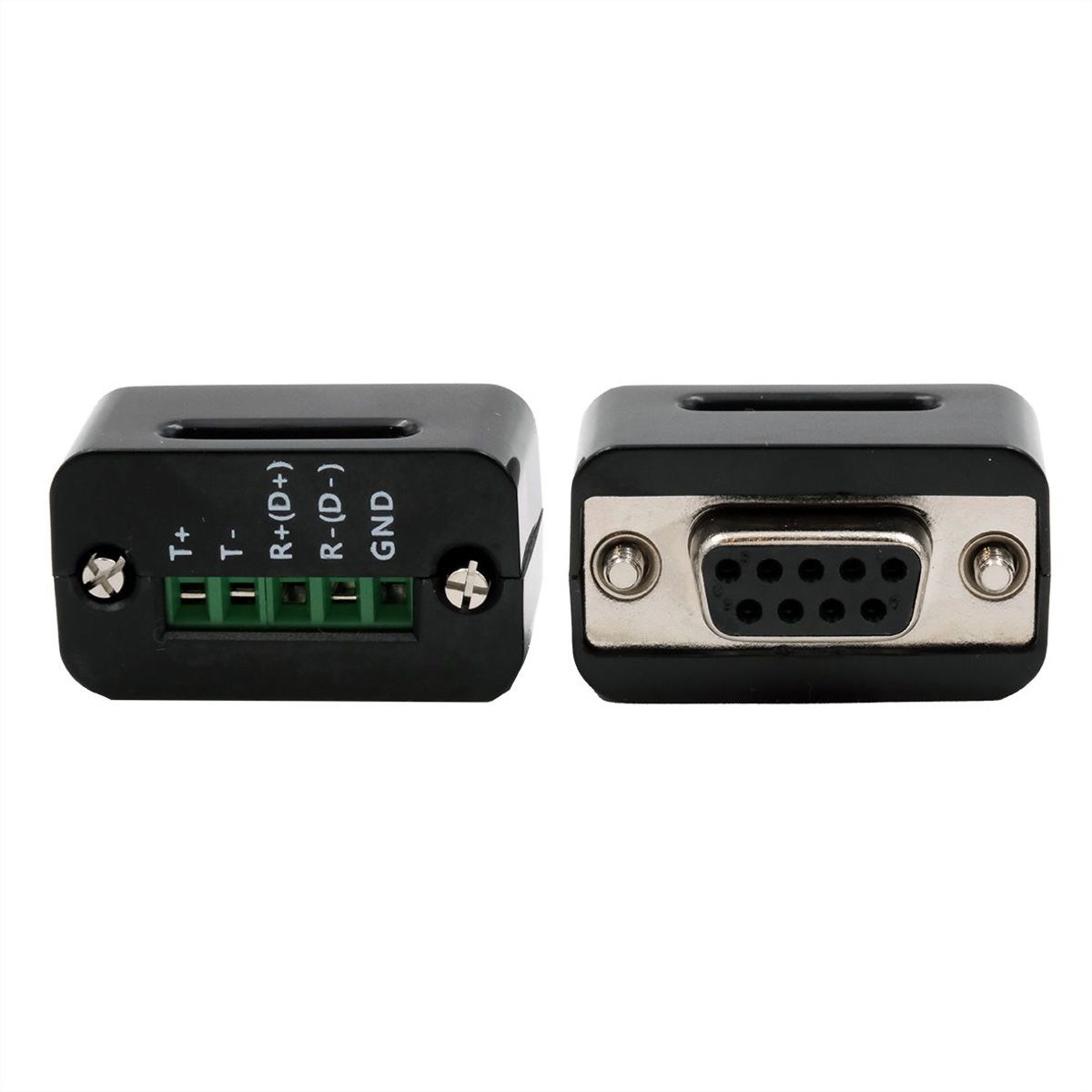 EXSYS EX-1346IS Convertisseur de port USB 2.0 vers 1x série RS-422/485, 15KV ESD, 4.0KV, câble, FDTI, noir, 1,8 m