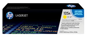 HP 125A toner LaserJet jaune authentique