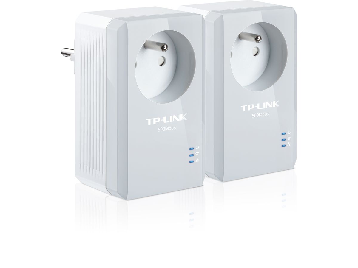 TP-LINK TL-PA4015PKIT Adaptateur réseau CPL 500 Mbit/s Ethernet/LAN Blanc 2 pièce(s)