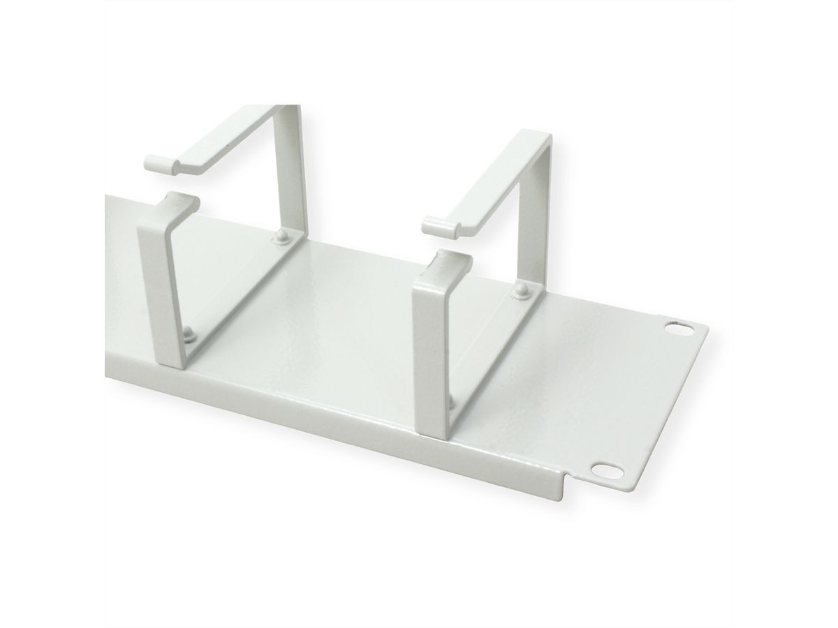ROLINE 19" Passe-câbles 2U, 85x60mm gris
