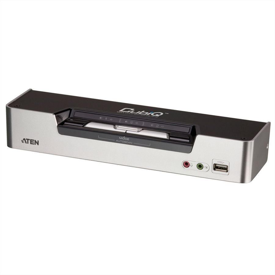 ATEN CS1642A Switch KVM Dual-View DVI, USB, Audio, USB-Hub, 2 ports