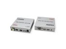 ROLINE Rallonge KVM via fibre optique, HDMI 4K, USB, 20 km