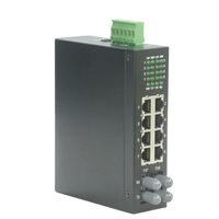 ROLINE Switch industriel, 6x RJ-45, 2x ST, non administrable