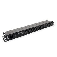 ATEN PE0218SG PDU de base 1U 16A avec protection contre les surtensions, 18 ports