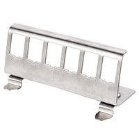 ROLINE Adaptateur pour rail DIN, vide, pour 6 Keystones
